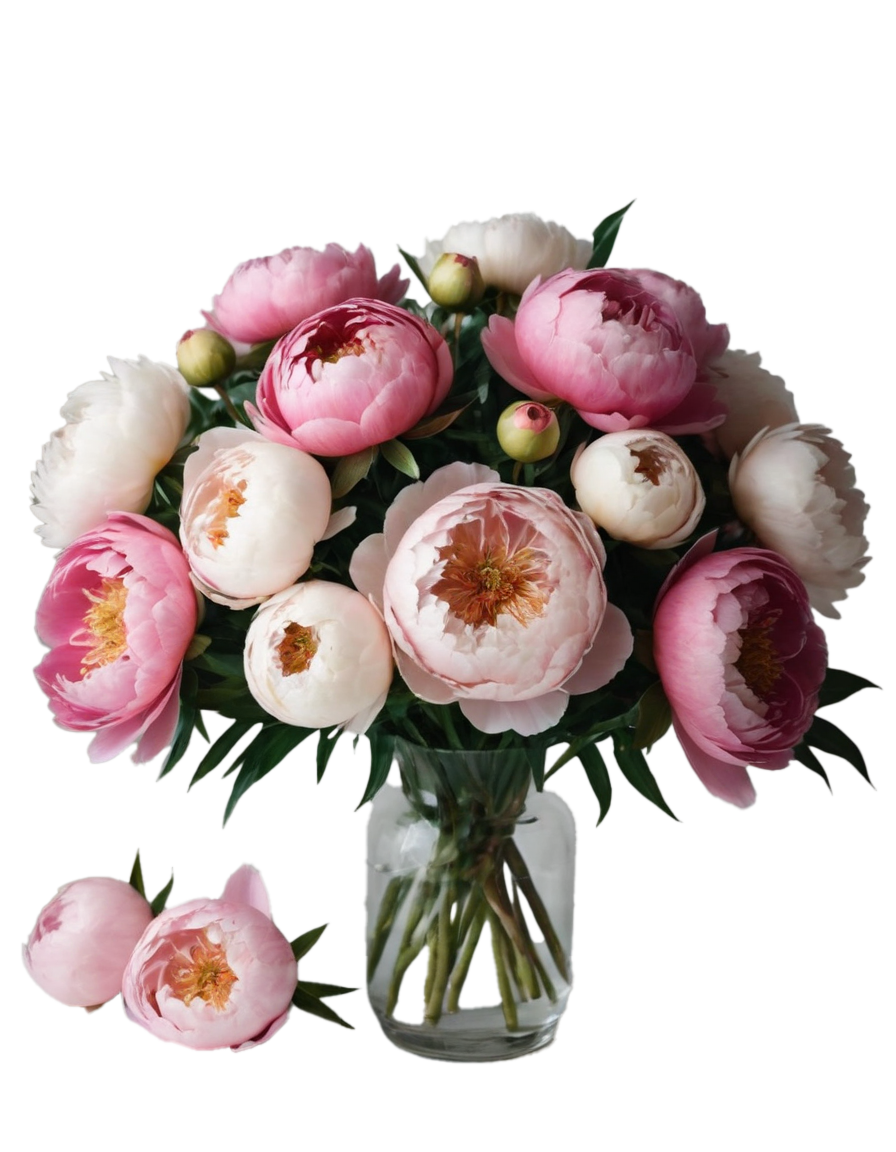 Peonies bouquet