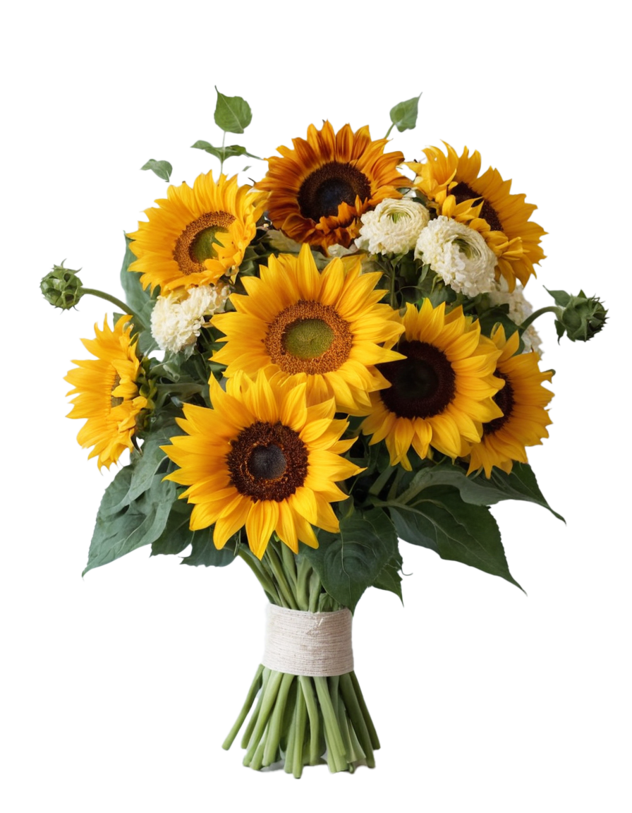 Sunflowers bouquet